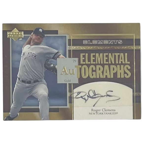 Other - 2007 Upper Deck Elements Elemental Autograph #AU-RC Roger Clemens Yankees